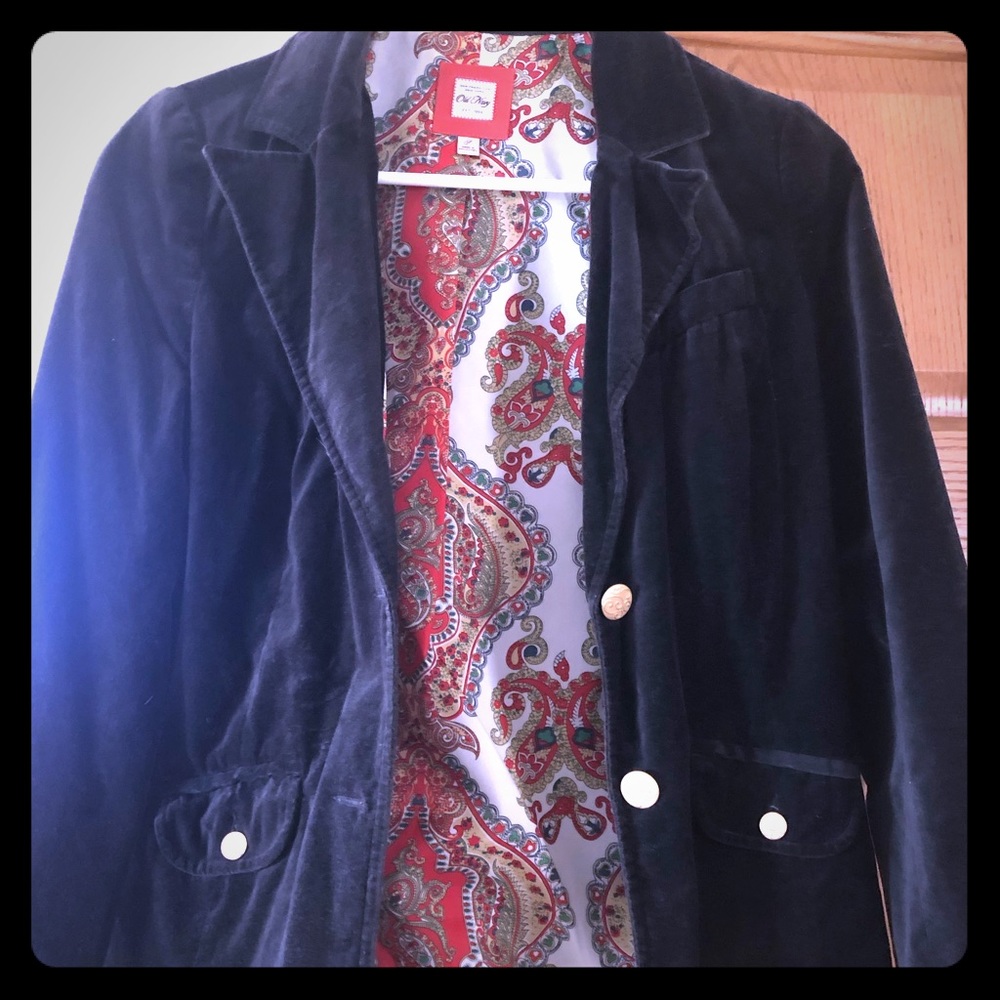 Velvet Blazer